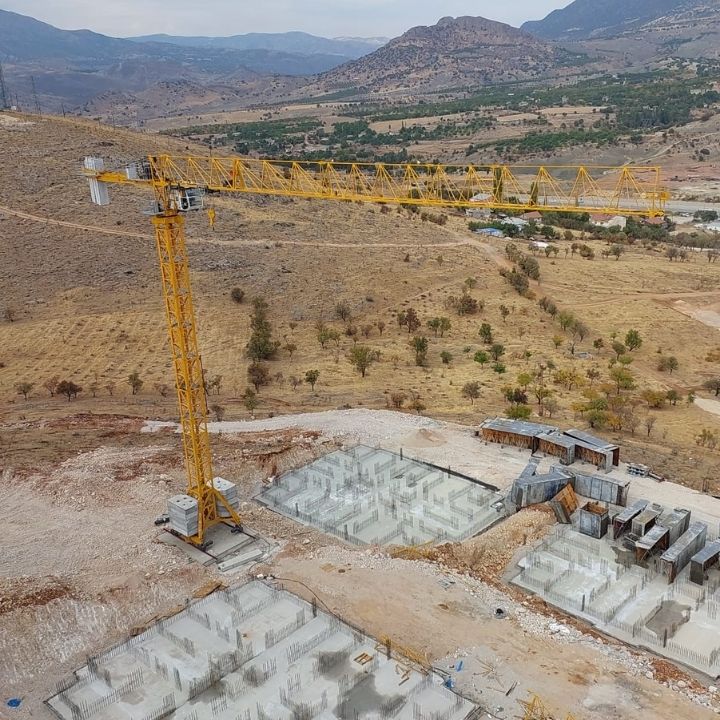 SCM 8 TON KULE VİNÇ